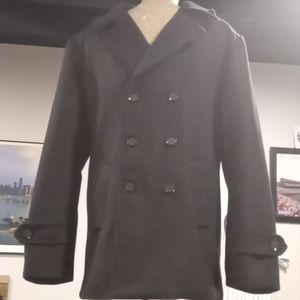 Double Breasted Pea Coat by Match & Stick. M